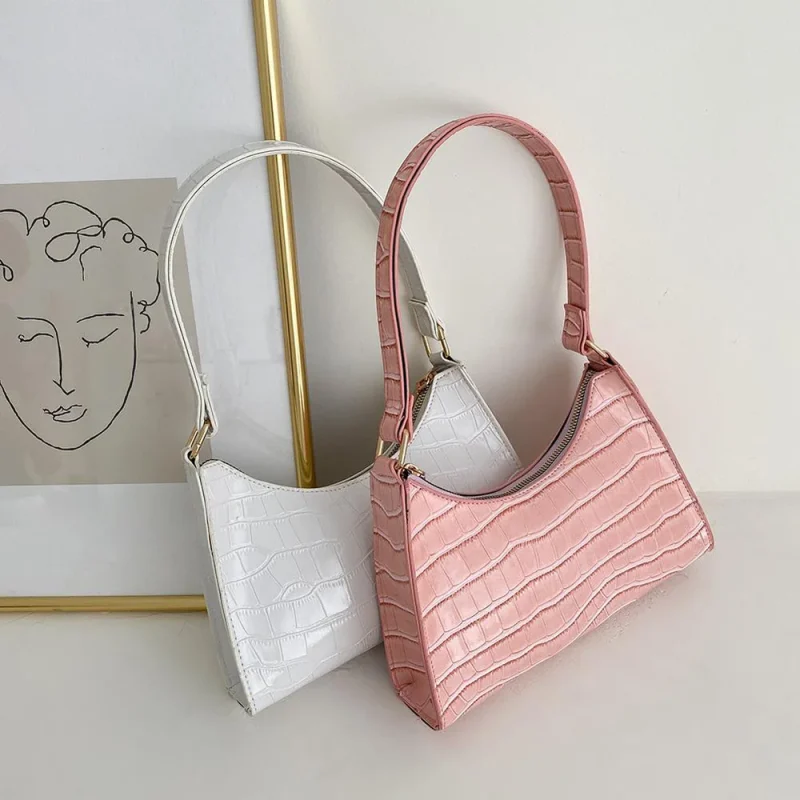 Fashion Exquisite Shopping Bag Retro Casual Women Totes Shoulder Bags Female Leather Solid Color Chain Handbag for Women сумка - Image 3